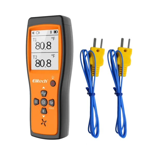 Elitech ICT-220 temperatuurmeter met voelers Elitech ICT-220 temperatuurmeter met voelers